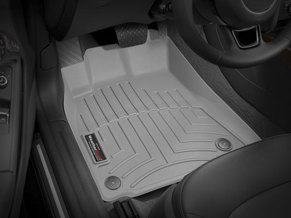 WeatherTech - 2009 - 2012 Audi A4/S4/RS4 Black 1st Row FloorLiner