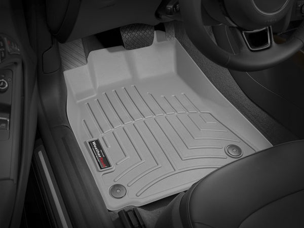 WeatherTech - 2009 - 2012 Audi A4/S4/RS4 Black 1st Row FloorLiner